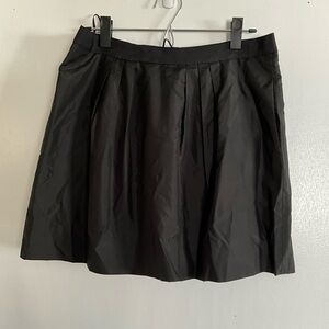 J. Crew Charcoal Pleated Skirt